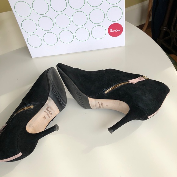 Boden Black Suede Boots - Picture 11 of 14